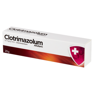 Clotrimazolum Aflofarm 10 mg/ g, krem, 20 g USZKODZONE OPAKOWANIE - zdjęcie produktu