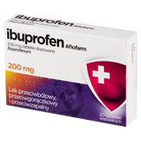 Ibuprofen Aflofarm 200 mg, 20 tabletek drażowanych - miniaturka zdjęcia produktu