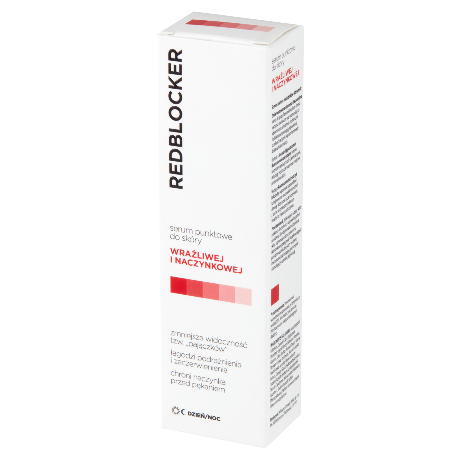 Redblocker Redblocker, serum punktuell für Haut mit Couperose, 30 ml — Inhaltsstoffe und Bewertung