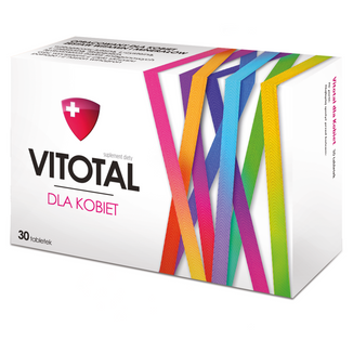 Vitotal dla kobiet, 30 tabletek - zdjęcie produktu