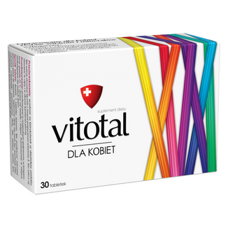 Vitotal dla kobiet, 30 tabletek - zdjęcie produktu