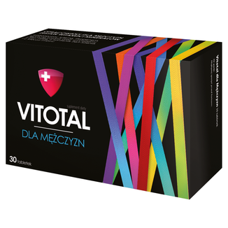 Vitotal dla mężczyzn, 30 tabletek - zdjęcie produktu