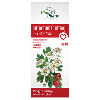 Intractum Crataegi 4,65 g/ 5 ml, płyn doustny, 100 ml - zdjęcie produktu