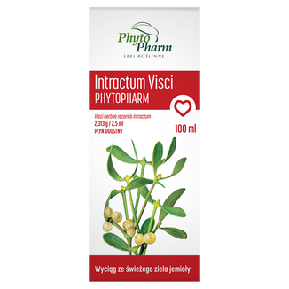 Intractum Visci Phytopharm 2,313 g/ 2,5 ml, płyn doustny, 100 ml - zdjęcie produktu