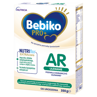 Bebiko AR NutriFlor ExtraCare, dla niemowląt w przypadku częstych ulewań, od urodzenia, 350 g - zdjęcie produktu