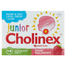 Cholinex Junior, dla dzieci od 4 lat, smak malinowy, 16 pastylek do ssania USZKODZONE OPAKOWANIE - miniaturka 3 zdjęcia produktu