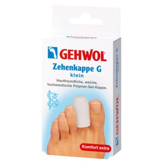 Gehwol Zehenkappe G, nakładka do palców stóp mała, 2 sztuki - zdjęcie produktu