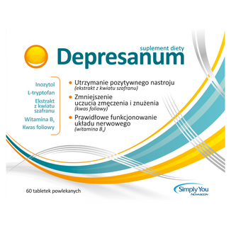 Depresanum, 60 tabletek powlekanych - zdjęcie produktu