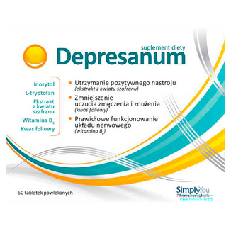 Depresanum, 60 tabletek powlekanych - zdjęcie produktu