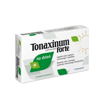 Tonaxinum Forte na dzień, 30 tabletek powlekanych - zdjęcie produktu