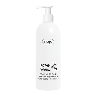 Ziaja Kozie Mleko, mleczko do ciała, skóra sucha i normalna, 400 ml USZKODZONE OPAKOWANIE - zdjęcie produktu
