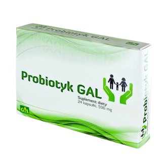 GAL Probiotyk, 24 kapsułki USZKODZONE OPAKOWANIE - zdjęcie produktu