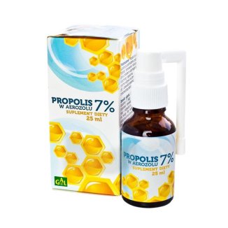 GAL Propolis 7%, aerozol, 25 ml - zdjęcie produktu