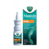 Nasivin Vicks Kids 0,25 mg/ml, aerozol do nosa, dla dzieci od 1 do 6 lat, 10 ml - miniaturka zdjęcia produktu
