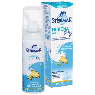 Sterimar Baby Higiena Nosa, spray fizjologiczny do nosa od 0 do 3 lat, 100 ml - zdjęcie produktu