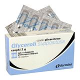 Farmina Glyceroli Suppositoria 2 g, czopki glicerolowe, 10 sztuk KRÓTKA DATA - miniaturka zdjęcia produktu