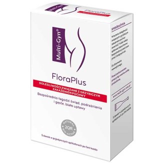Multi-Gyn FloraPlus, żel dopochwowy, 5 ml x 5 aplikatorów - zdjęcie produktu