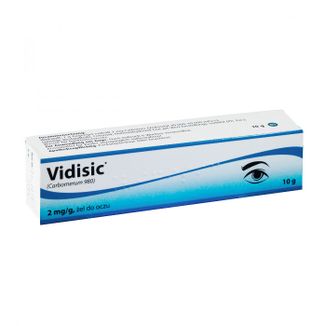 Vidisic 2mg/ g, żel do oczu, 10 g (import równoległy) USZKODZONE OPAKOWANIE - zdjęcie produktu