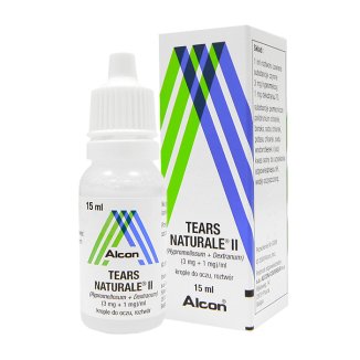 Tears Naturale II (3 mg + 1 mg)/ ml, krople do oczu, roztwór, 15 ml - zdjęcie produktu