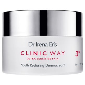 Dr Irena Eris Clinic Way 3°, dermokrem przywracający młodość skóry, na dzień, SPF 15, 50 ml - zdjęcie produktu