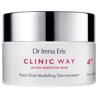 Dr Irena Eris Clinic Way 4°, dermokrem modelujący owal twarzy, na dzień, SPF 20, 50 ml - zdjęcie produktu