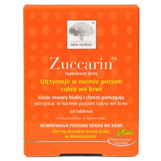 Zuccarin, 60 tabletek - zdjęcie produktu
