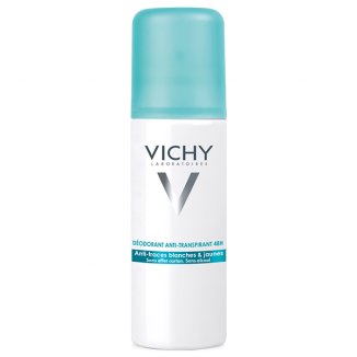 Vichy, antyperspirant w sprayu 48h, przeciw śladom na ubraniach, 125 ml - zdjęcie produktu