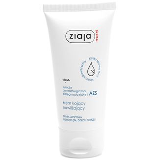 Ziaja Med Kuracja Dermatologiczna AZS, krem kojąco-nawilżający, skóra atopowa, 50 ml - zdjęcie produktu