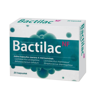 Bactilac NF, 20 kapsułek - zdjęcie produktu
