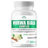 Morwa Biała Complex, 200 tabletek - miniaturka zdjęcia produktu