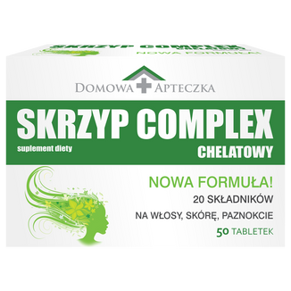 Skrzyp Complex Chelatowy, 50 tabletek USZKODZONE OPAKOWANIE - zdjęcie produktu