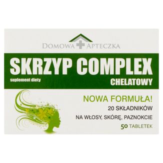Skrzyp Complex Chelatowy, 50 tabletek - zdjęcie produktu