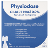 Gilbert NaCl 0,9%, sól fizjologiczna, 5 ml x 100 ampułek - miniaturka zdjęcia produktu