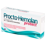 Procto-Hemolan Protect, czopki doodbytnicze, 10 sztuk - miniaturka zdjęcia produktu