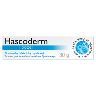 Hascoderm Lipożel, liposomalny żel do skóry trądzikowej, 30 g - zdjęcie produktu