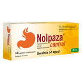 Nolpaza Control 20 mg, 14 tabletek dojelitowych USZKODZONE OPAKOWANIE - miniaturka zdjęcia produktu
