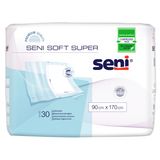 Seni Soft Super, podkłady higieniczne, 90 cm x 170 cm, 30 sztuk - miniaturka zdjęcia produktu
