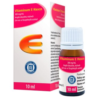 Vitaminum E Hasco 300 j.m./ ml, krople doustne, 10 ml - zdjęcie produktu