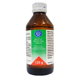 Mentho-Paraffinol Hasco 998,75 mg/ g, roztwór doustny, 125 g KRÓTKA DATA - zdjęcie produktu