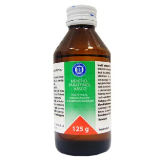 Mentho-Paraffinol Hasco 998,75 mg/ g, roztwór doustny, 125 g - zdjęcie produktu