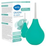 Sanity, gruszka do zaparć dla dorosłych i dzieci powyżej 3 lat, nr 9, z kanką - miniaturka zdjęcia produktu