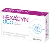 Hexagyn Duo, globulki dopochwowe, 10 sztuk Hexagyn Duo, globulki dopochwowe, 10 sztuk - miniaturka zdjęcia produktu