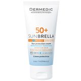 Dermedic Sunbrella, krem ochronny do twarzy, skóra z problemami naczyniowymi, SPF 50+, 50 g - miniaturka zdjęcia produktu