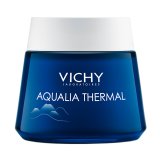 Vichy Aqualia Thermal Spa, nawilżająco-regenerujący krem-maska na noc, 75 ml - miniaturka zdjęcia produktu