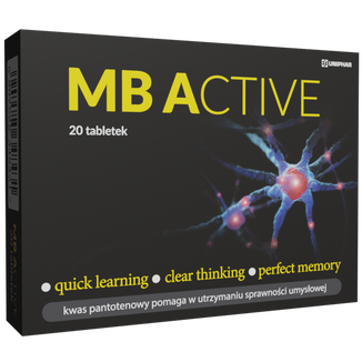 MB Active, 20 tabletek - zdjęcie produktu