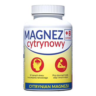 Magnez B Complex - cytrynowy, 100 tabletek - zdjęcie produktu