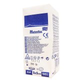Matopat Matovlies, kompresy niejałowe, włókninowe, 4-warstwowe, 40 g/m2, 5 cm x 5 cm, 100 sztuk - miniaturka zdjęcia produktu