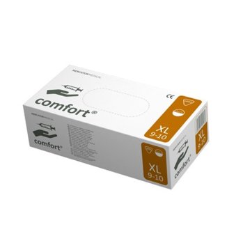Comfort, rękawice lateksowe, niejałowe, pudrowane, rozmiar XL, 100 sztuk - zdjęcie produktu