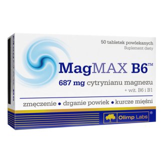 Olimp MagMax B6, 50 tabletek powlekanych - zdjęcie produktu