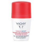 Vichy Stress Resist, antyperspirant roll-on, intensywna kuracja przeciw poceniu się, 72h, 50 ml - miniaturka zdjęcia produktu